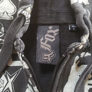 Fox Raxing Graphic Hoodie